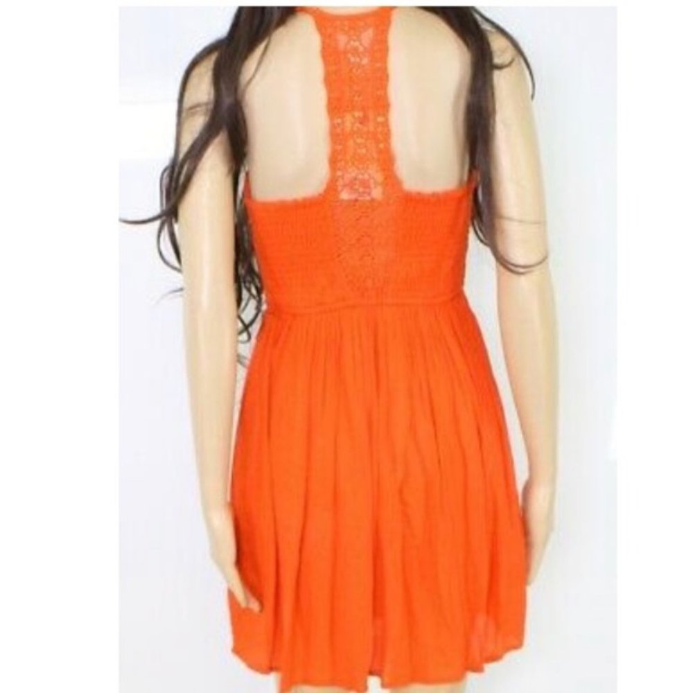 Orange Sun dress w/ adjustable straps (Never worn) - Picture 2 of 4